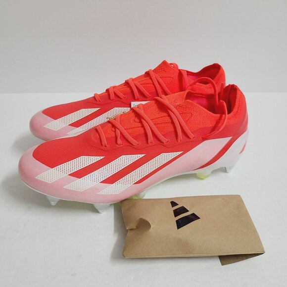 NEW Adidas X CrazyFast Elite SG Soccer Cleats IF0666 Size 6 Solar Red main image 9